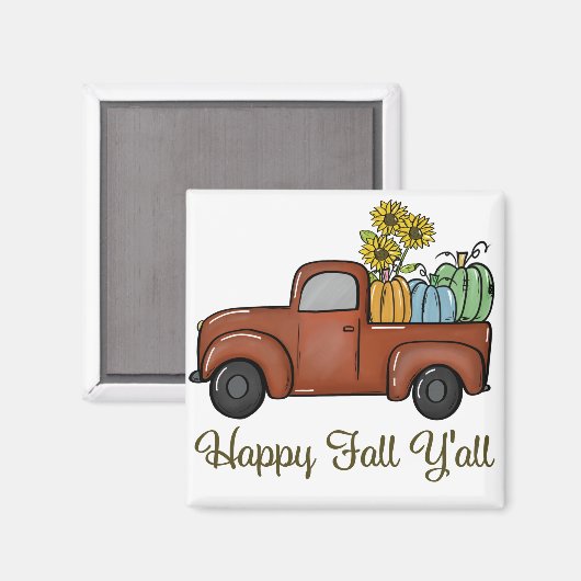 herfst magneet (Voorkant / Achterkant)