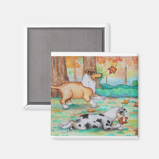 Herfst Magneet (Voorkant / Achterkant)