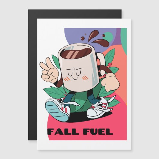 Herfst Magnetische Uitnodiging (Voorkant / Achterkant)