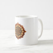 Herfst Mandala Floral Mok (Voorkant rechts)