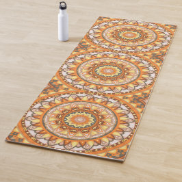 Herfst Mandala Meditatie Warme Herfst Fitness Boho Yogamat