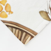 herfst-mandala-patroon fleece deken (Hoek)