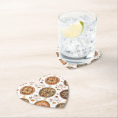 herfst-mandala-patroon kartonnen onderzetters (Insitu)