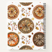 herfst-mandala-patroon notitieboek (Achterkant)
