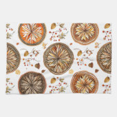 herfst-mandala-patroon theedoek (Horizontaal)