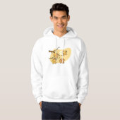 Herfst Maple Bladeren Met Branches En Zonsondergan Hoodie (Voorkant volledig)