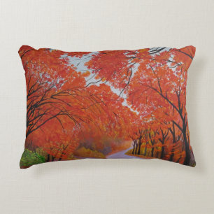 Herfst Maple Daejeon Korea Accent Kussen