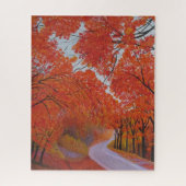 Herfst Maple Daejeon Korea Legpuzzel (Verticaal)