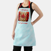 Herfst Maple Leaf Canadese vlag Schort (Insitu)