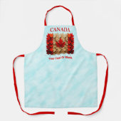 Herfst Maple Leaf Canadese vlag Schort (Voorkant)