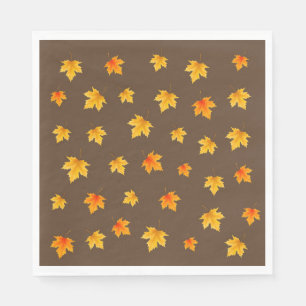 Herfst Maple Leaves Servet