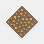 Herfst Maple Leaves Servet (Hoek)