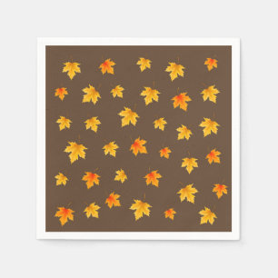 Herfst Maple Leaves Servet