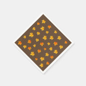 Herfst Maple Leaves Servet (Hoek)