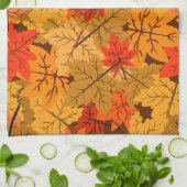 Herfst Maple Leaves Theedoek (Gevouwen)