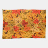 Herfst Maple Leaves Theedoek (Horizontaal)