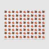 Herfst Maple Leaves Tissuepapier (Voorkant)