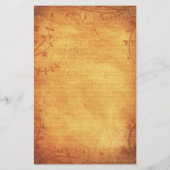 Herfst Maple Leaves Wedding Menu Kaart (Achterkant)