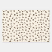 Herfst Maple lekt op room - naadloos patroon. Inpakpapier Vel (Voorkant 2)