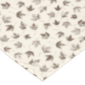 Herfst Maple lekt op room - naadloos patroon. Tafelkleed (Gekanteld)