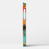 Herfst Maple: Pinecone Natuur Lijst. Case-Mate iPhone Case (Achterkant / Links)