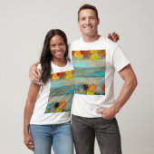 Herfst Maple: Pinecone Natuur Lijst. T-shirt (Unisex)