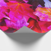 Herfst maple tree leaf kleurful najaarsnatuur cadeaupapier (Hoek)