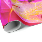 Herfst maple tree leaf kleurful najaarsnatuur cadeaupapier (Rol Hoek)