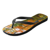 Herfst Maple Trees Autumn Natuur Fotografie Teenslippers (Schuin)