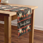 Herfst Maple verlaat korte tafelloper (Voorbeeld)