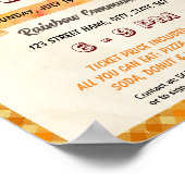 Herfst Market Festival evenement sjabloon Poster (Hoek)