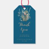 Herfst Meadow Wild Floral Wedding Bedankt Cadeaulabel (Voorkant)