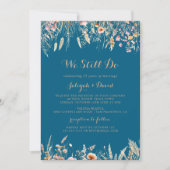 Herfst Meadow Wild Floral Wij doen nog steeds Gelo Kaart (Voorkant)