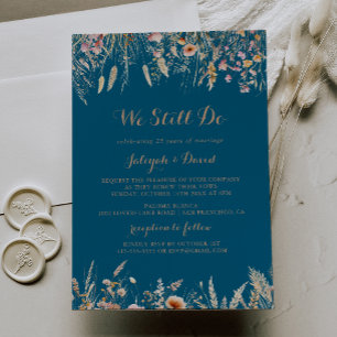Herfst Meadow Wild Floral Wij doen nog steeds Gelo Kaart