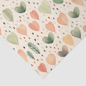 Herfst Medium Harten 2 Tissuepapier (Detail)