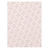 Herfst Meisje Baby shower Roze Schattigee Olifant Tafelkleed (Voorkant)