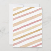 Herfst meisje gouden pompoen 1e verjaardag kaart (Achterkant)