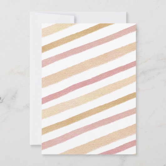 Herfst meisje gouden pompoen 1e verjaardag kaart (Achterkant)