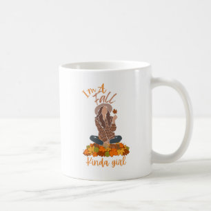 Herfst Meisje Herfst Mok