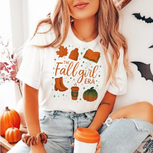 herfst meisje tijdperk shirt, Herfst meisje shirt 