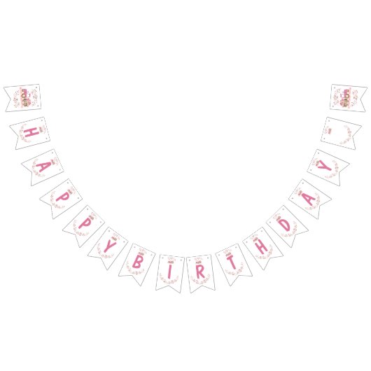 Herfst Meisje Tractor Verjaardagsuitnodiging Vlaggetjes (Alle)