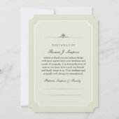 Herfst Memorial Kaart (Achterkant)