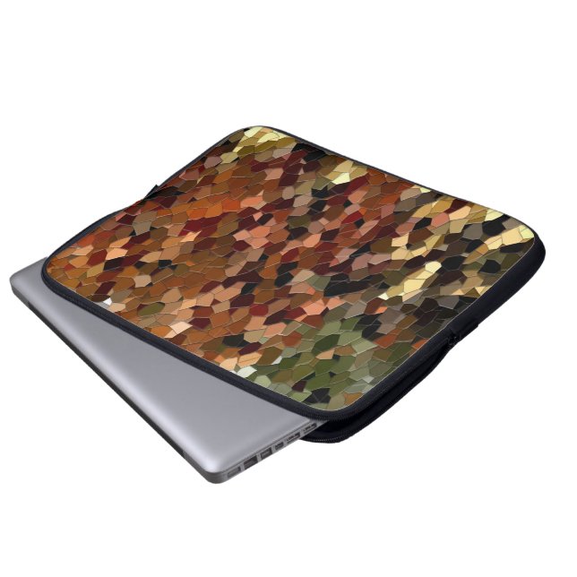 Herfst mengen..... laptop sleeve (Voorkant onderkant)
