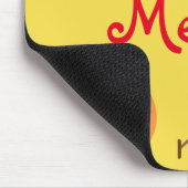 Herfst Met appels, pompoenen en bruine vogels Muismat (Hoek)