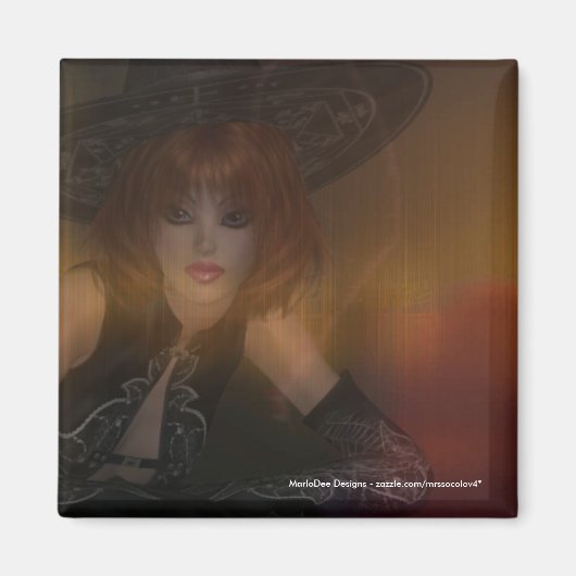 Herfst met design 1 Magnet (Voorkant)