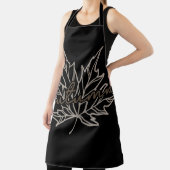 Herfst met een blad schort (Insitu)