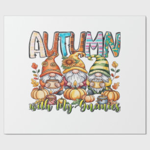 Herfst Met Mijn Kabouters Klassiek T-Shirt.png Cadeaupapier