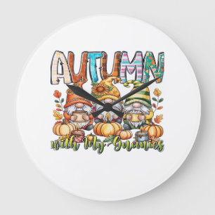 Herfst Met Mijn Kabouters Klassiek T-Shirt.png Grote Klok