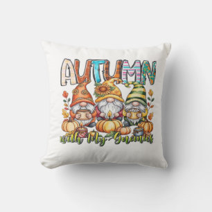 Herfst Met Mijn Kabouters Klassiek T-Shirt.png Kussen