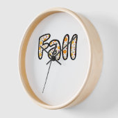 Herfst met pompoen Achtergrond Herfstseizoen Print (Hoek)